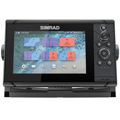 Simrad Cruise 7 med basiskart og 83/200 svinger