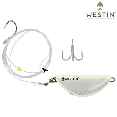 Westin Halibut Anti Twist Rig - 450gr - Glow