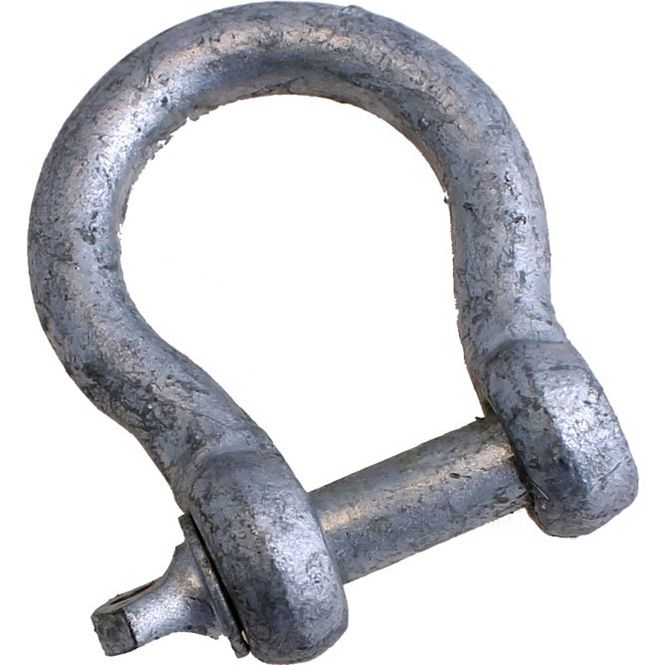 Hovedbilde H-sjakkel, galvanisert 8mm