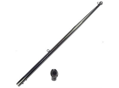 Flaggstang m/holder Syrefast 316, 90 cm