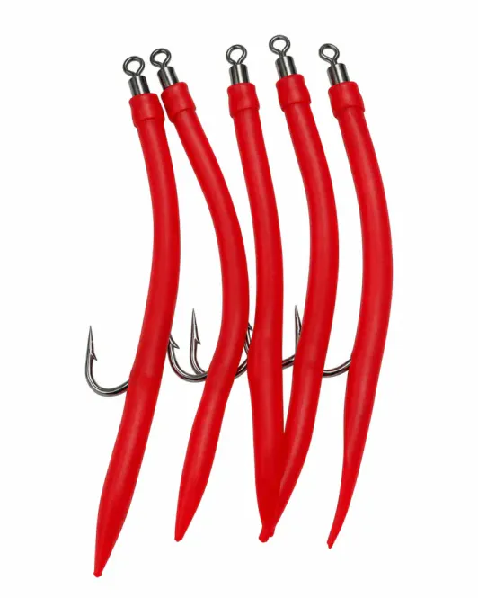 Hovedbilde JamasRustfri Gummimakk 12/0 Rød - 5pk