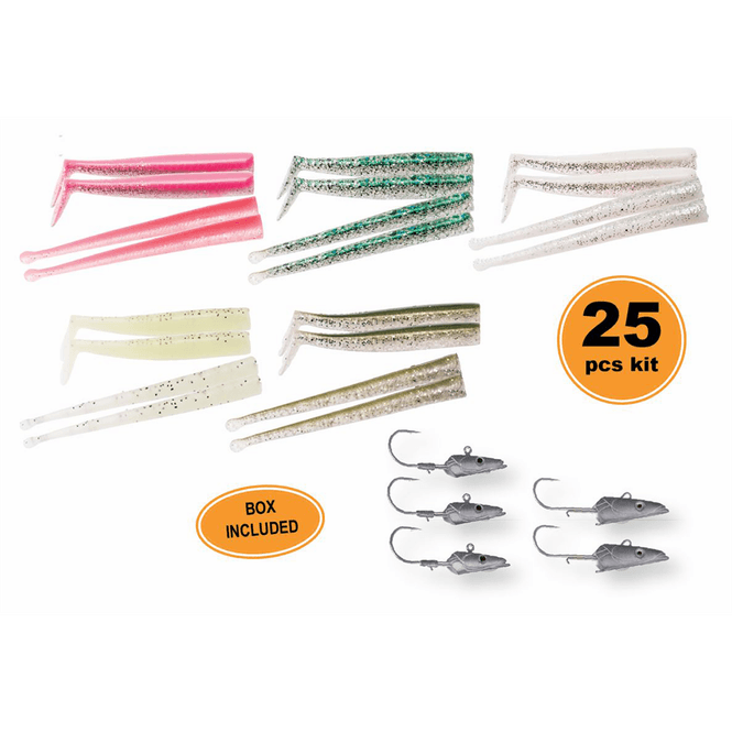 Huvudbild Savage Gear Sandeel Mix 25pcs
