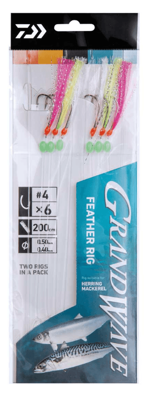 Daiwa Grandwave Feather Rig 4 - 4