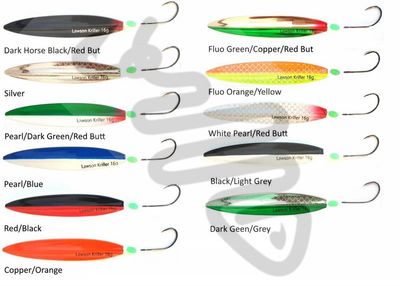 Lawson Kriller Pearl/Blue 16g